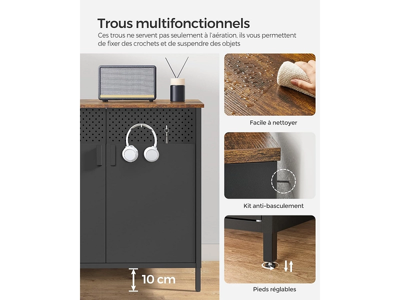 Kommode SONGMICS SADY 2 Türen