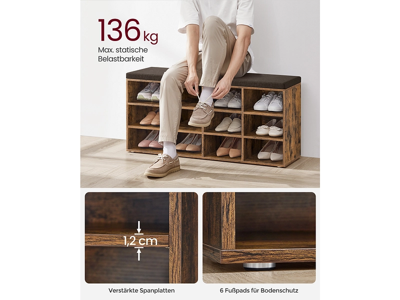 Bank für Schuhe SONGMICS BENCH