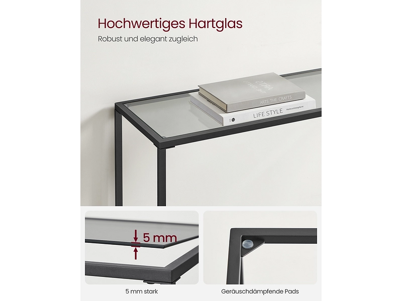 SONGMICS Konsole CRYSTAL