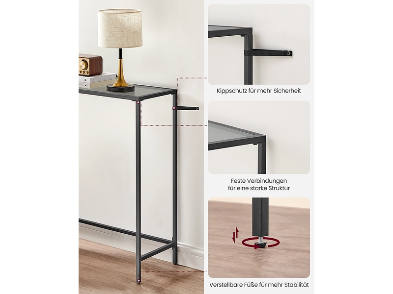 SONGMICS Konsole CRYSTAL