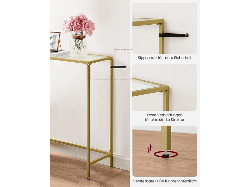 SONGMICS Konsole CRYSTAL SONGMICS Konsole CRYSTAL