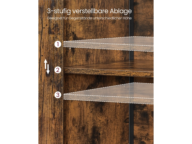 Bibliothek SONGMICS RUSTIK