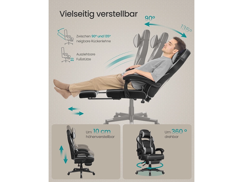 Gaming Sessel SONGMICS GAMER