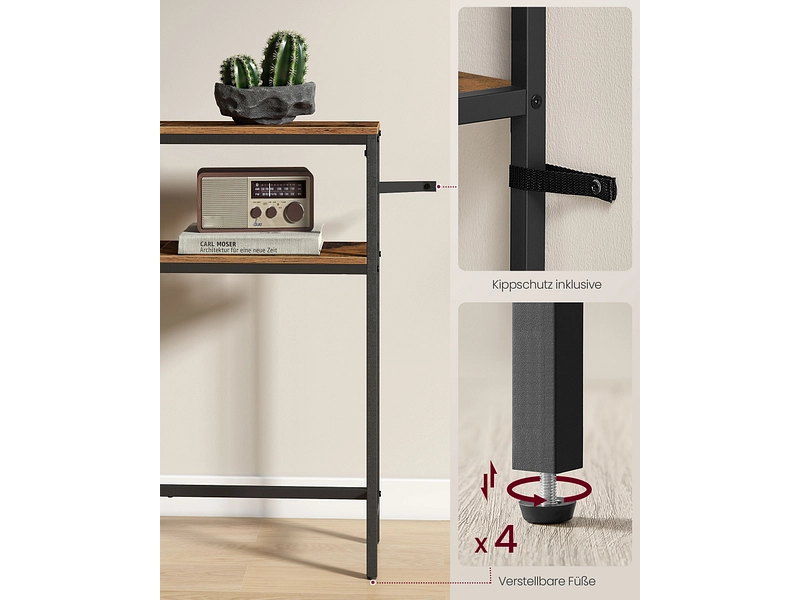 SONGMICS Konsole RUSTIK