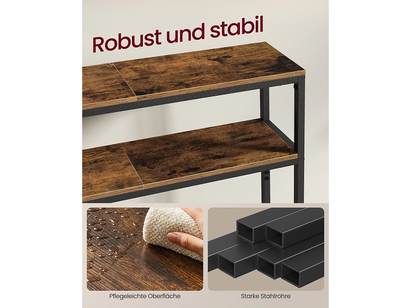 SONGMICS Konsole RUSTIK