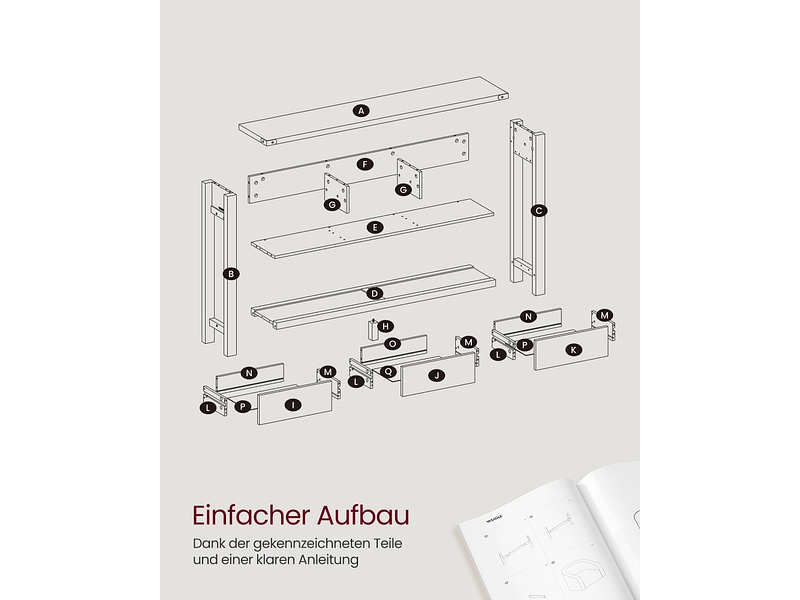 SONGMICS Konsole SADY SONGMICS Konsole SADY