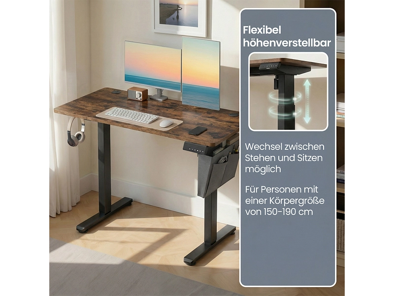 Bureau électrique SONGMICS RUSTIK Bureau électrique SONGMICS RUSTIK