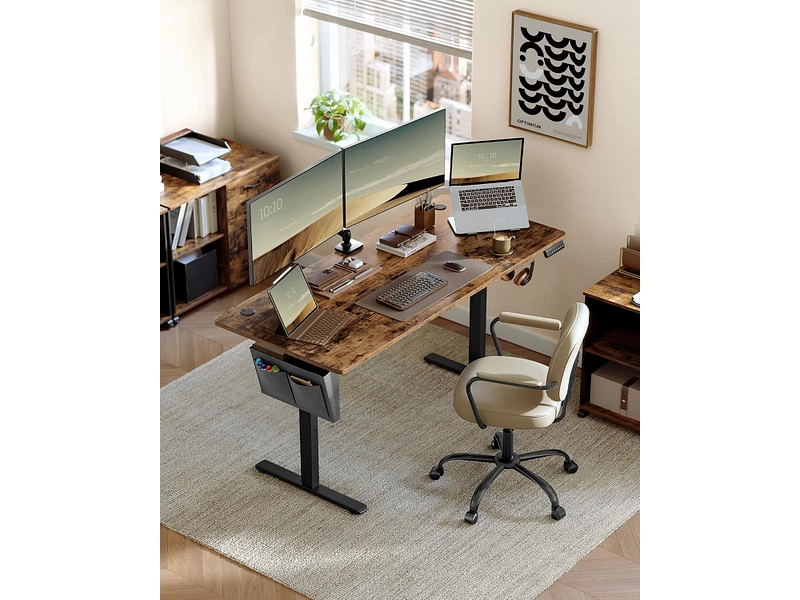 Bureau électrique SONGMICS RUSTIK