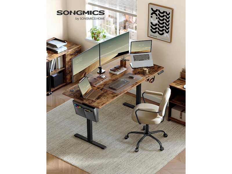 Bureau électrique SONGMICS RUSTIK