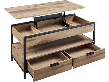 SONGMICS Tavolino RUSTIK