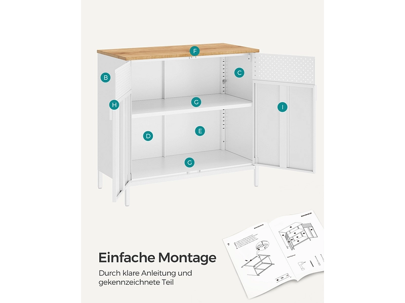 Kommode SONGMICS SADY 2 Türen