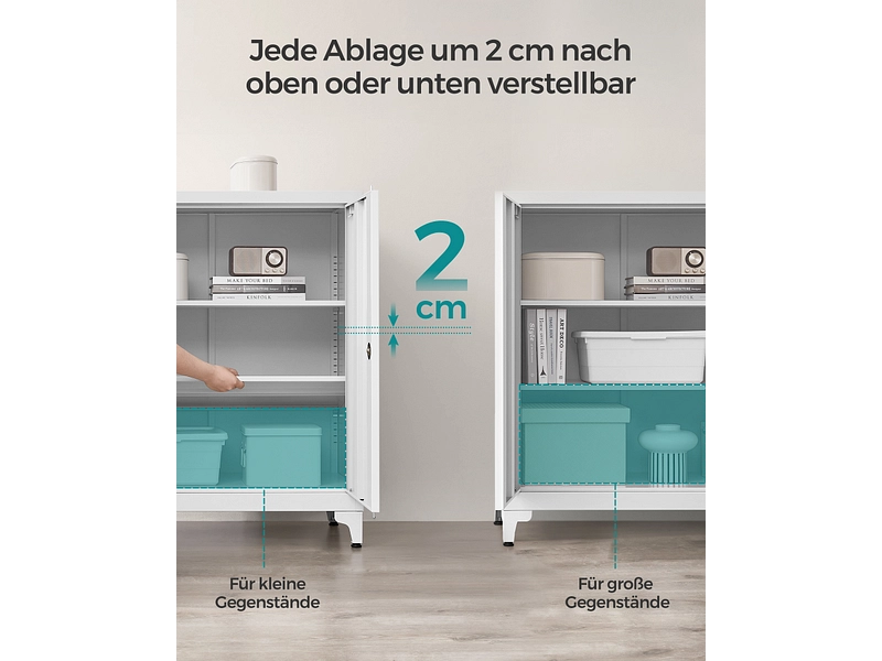 Commode SONGMICS SADY 2 portes Commode SONGMICS SADY 2 portes