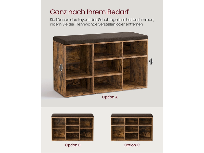 Banc à chaussures SONGMICS BENCH