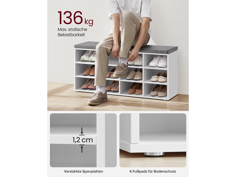 Bank für Schuhe SONGMICS BENCH