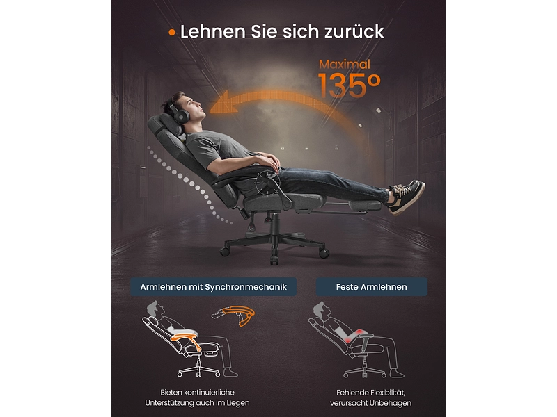 Gaming Sessel SONGMICS GAMER