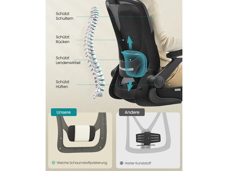 Bürosessel SONGMICS OFFICE
