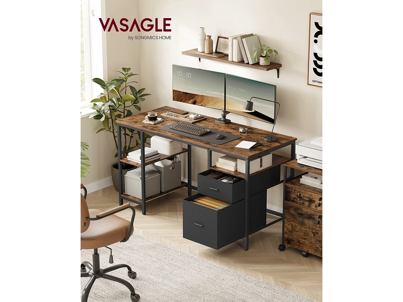 Schreibtisch SONGMICS RUSTIK