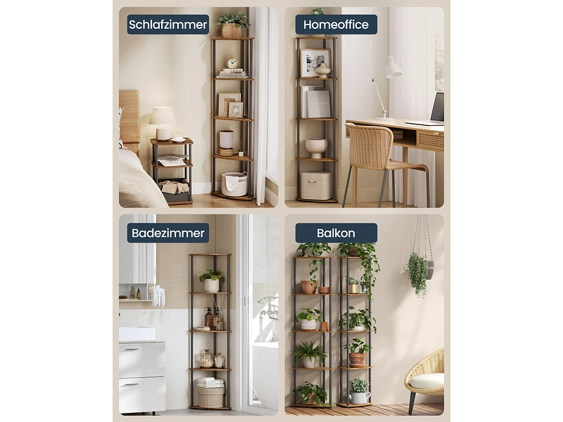 Eckregal SONGMICS RUSTIK