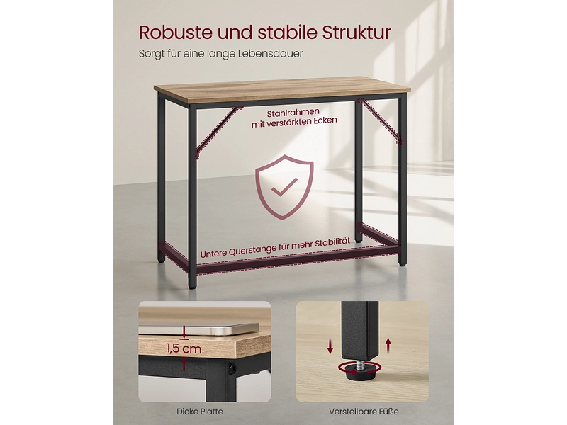 Schreibtisch SONGMICS RUSTIK