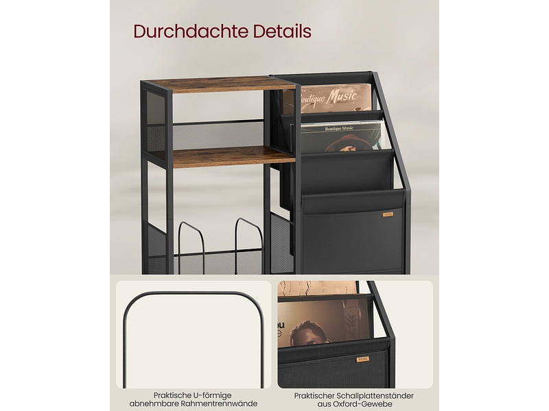 SONGMICS Mensola RUSTIK