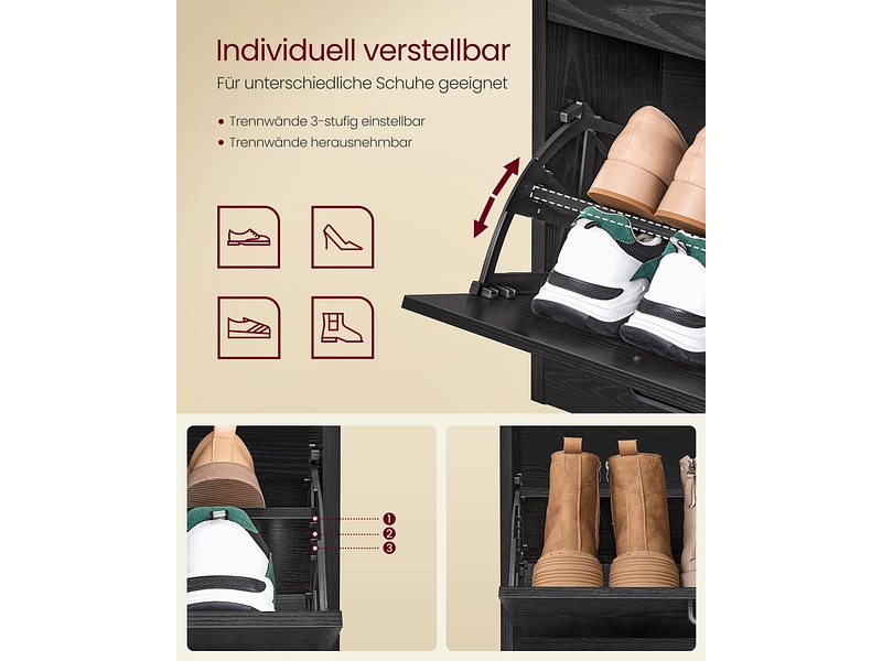 Schuhmöbel SONGMICS FABRIK