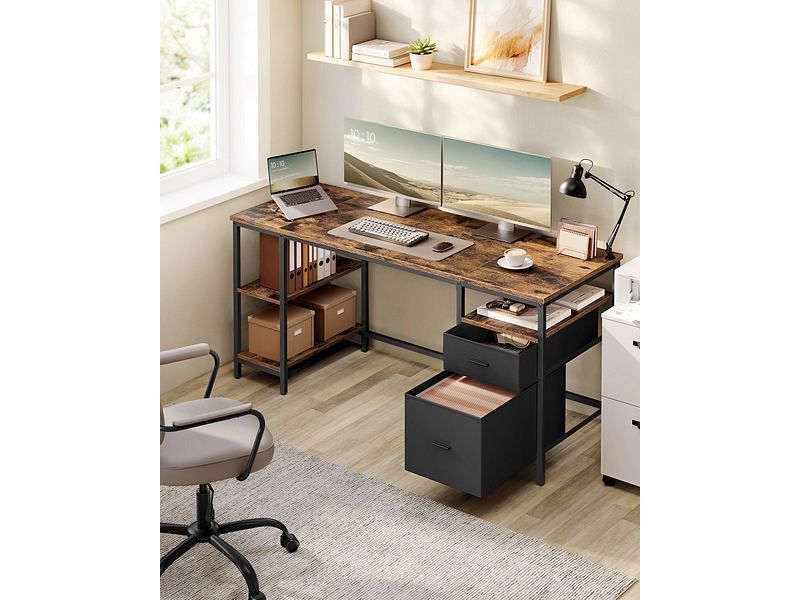 Schreibtisch SONGMICS RUSTIK