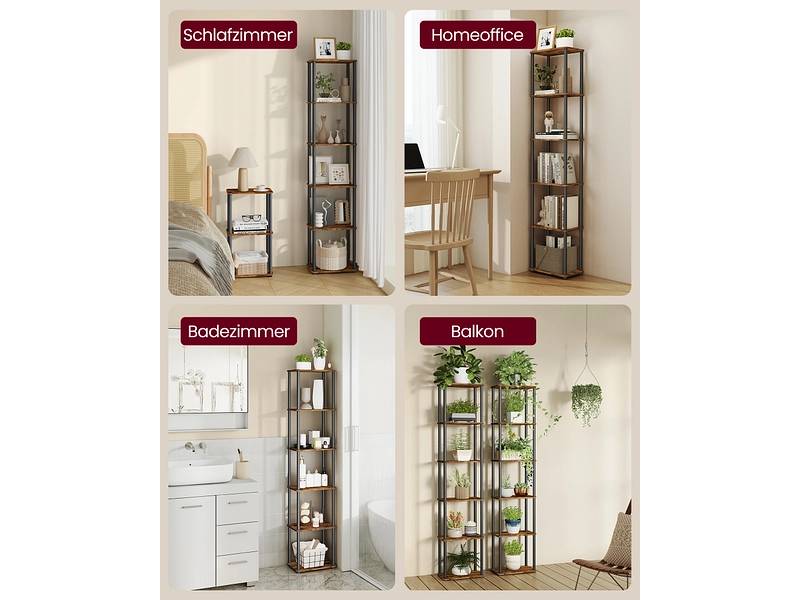 SONGMICS Regal RUSTIK