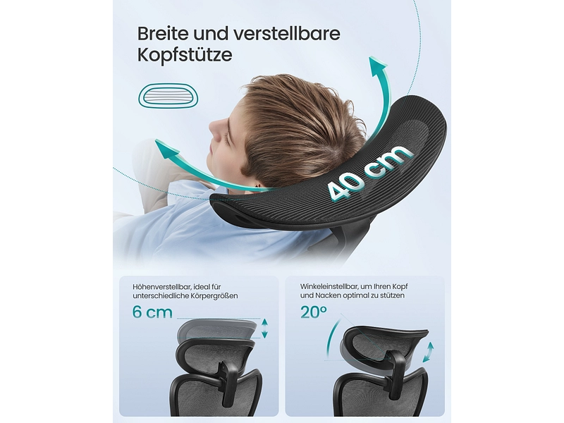 Bürosessel SONGMICS OFFICE