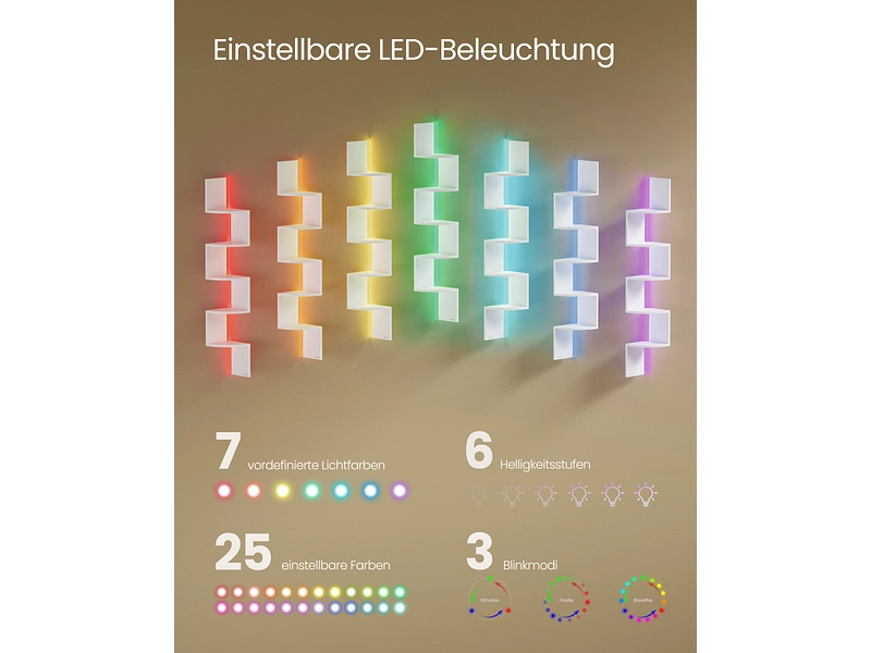 Eckregal SONGMICS LIGHTY