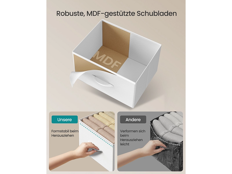 Kommode SONGMICS SADY 4 Schubladen