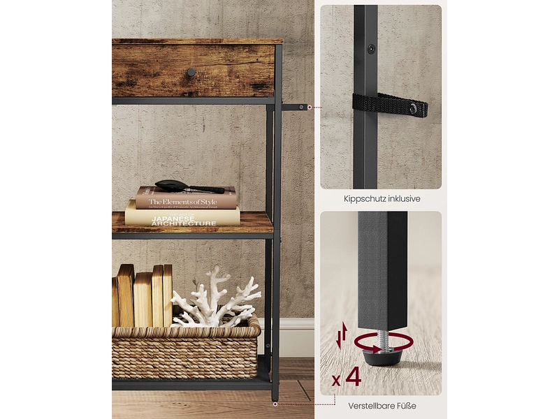 SONGMICS Konsole RUSTIK SONGMICS Konsole RUSTIK