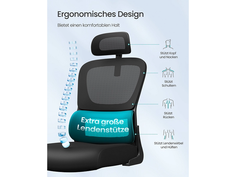 Fauteuil de bureau SONGMICS OFFICE