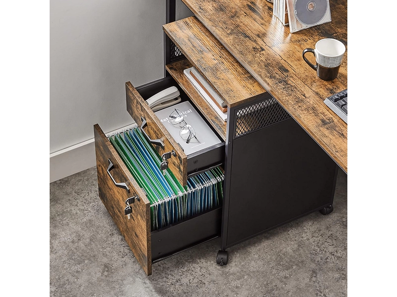 Schubladenelement SONGMICS RUSTIK