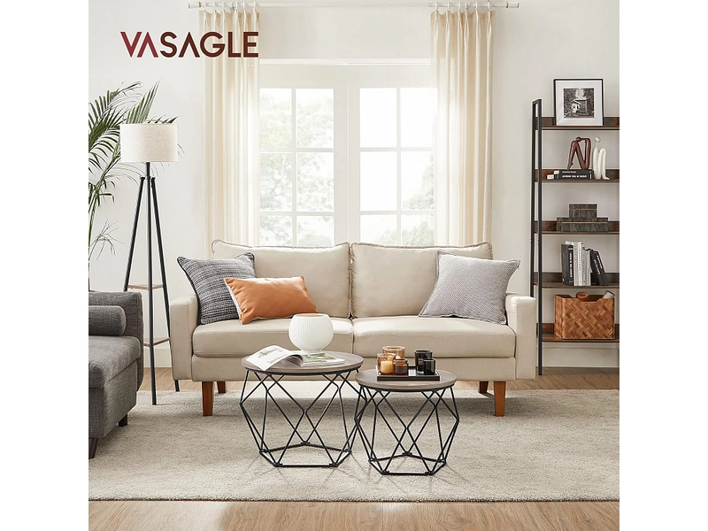 SONGMICS Set für Couchtische RUSTIK