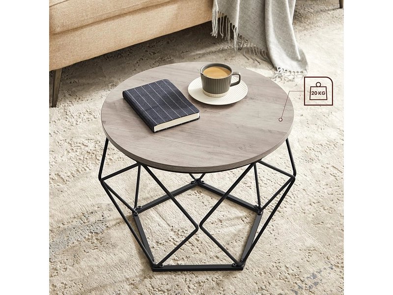 SONGMICS Set für Couchtische RUSTIK