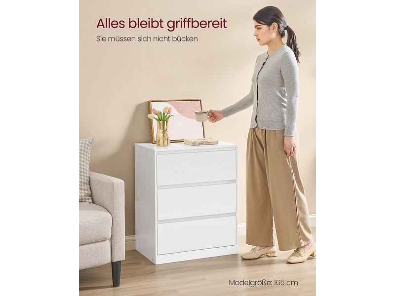 Kommode SONGMICS SADY 3 Schubladen