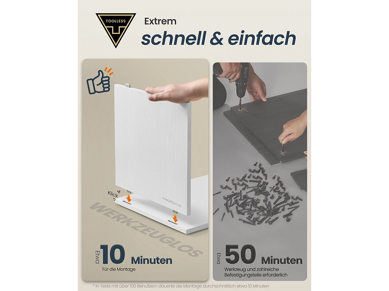 Nachttisch SONGMICS TOOLESS