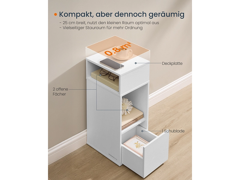 Nachttisch SONGMICS TOOLESS
