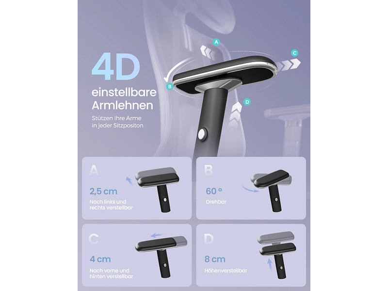 Bürosessel SONGMICS OFFICE