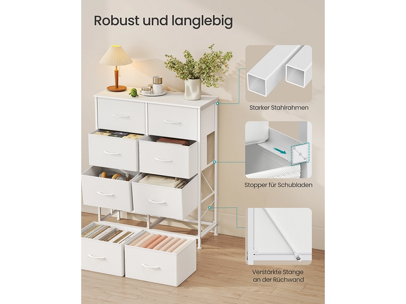 Kommode SONGMICS SADY 8 Schubladen