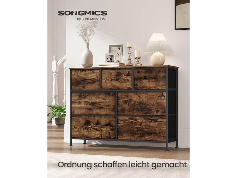 Kommode SONGMICS RUSTIK 7 Schubladen