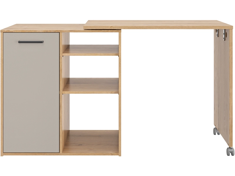 Îlot central ALPAGA panneau de particules chêne