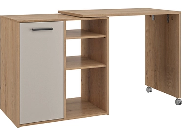 Îlot central ALPAGA panneau de particules chêne