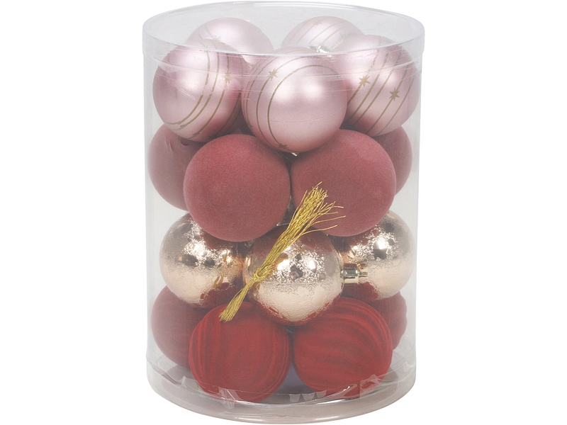 Set 20 palle di Natale MERRY Set 20 palle di Natale MERRY