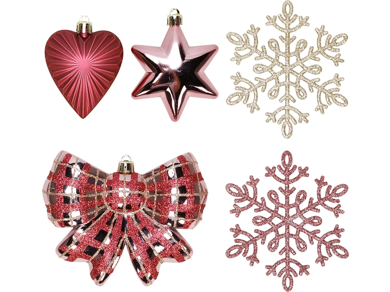Set 38 palle di Natale MERRY Set 38 palle di Natale MERRY