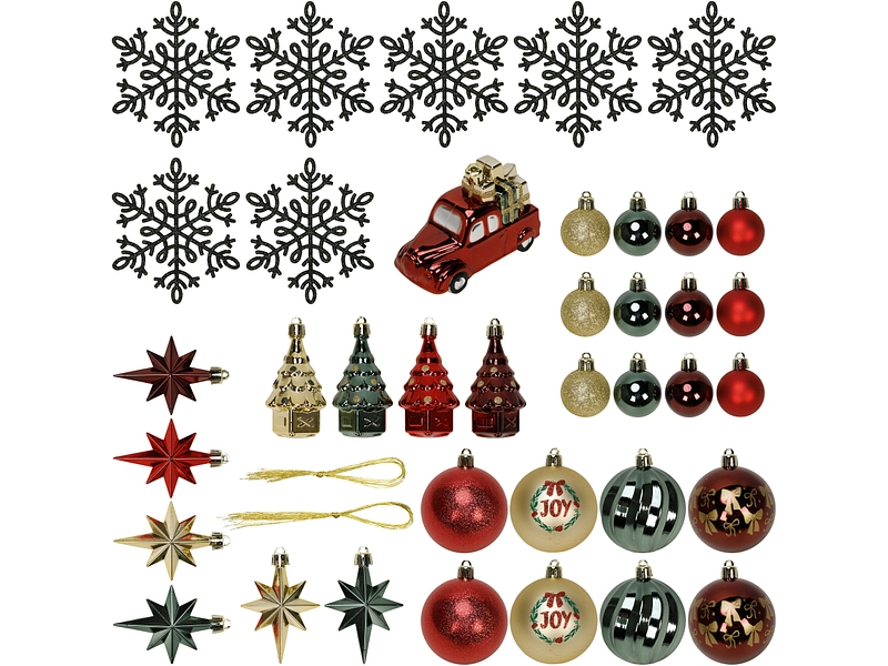 Set 38 Weihnachtskugeln MERRY Set 38 Weihnachtskugeln MERRY