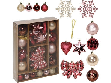 Set 38 Weihnachtskugeln MERRY Set 38 Weihnachtskugeln MERRY