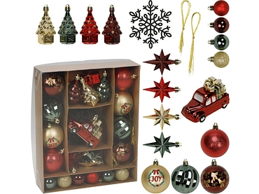Set 38 Weihnachtskugeln MERRY Set 38 Weihnachtskugeln MERRY