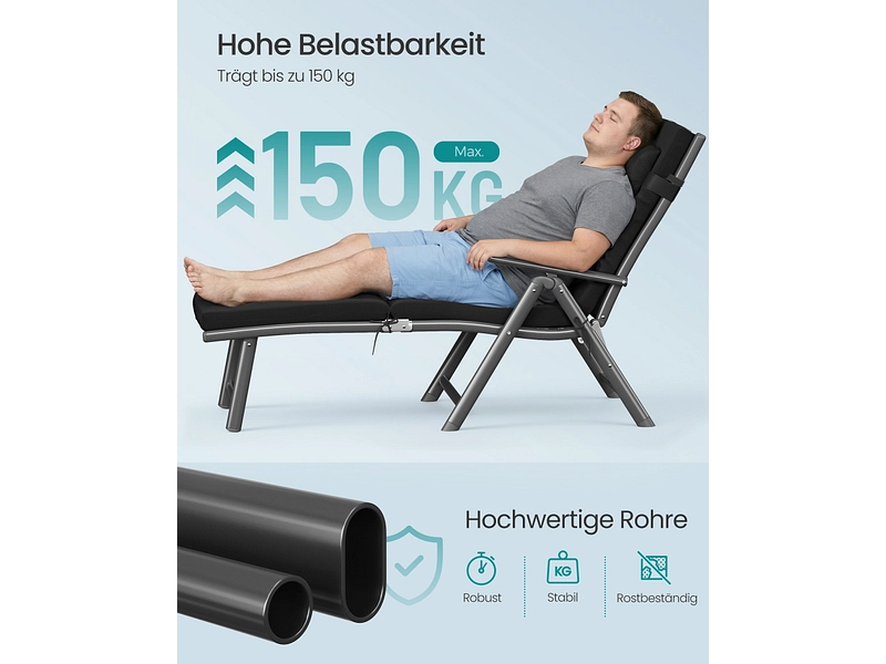 SONGMICS Lit de soleil ASCONA