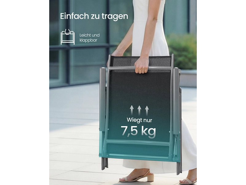 SONGMICS Lit de soleil ASCONA